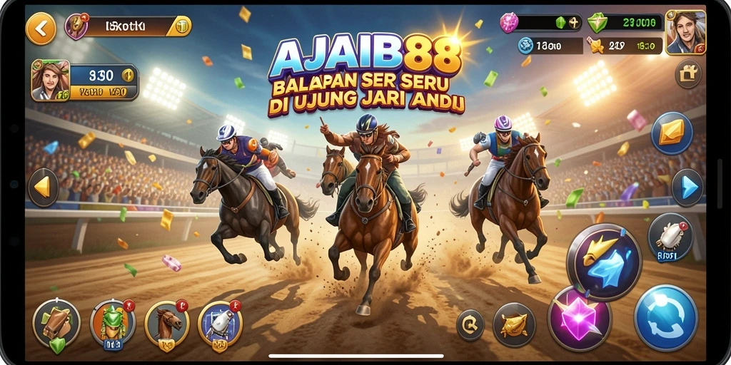 Tampilan gameplay AJAIB88 yang mendebarkan dan penuh aksi.