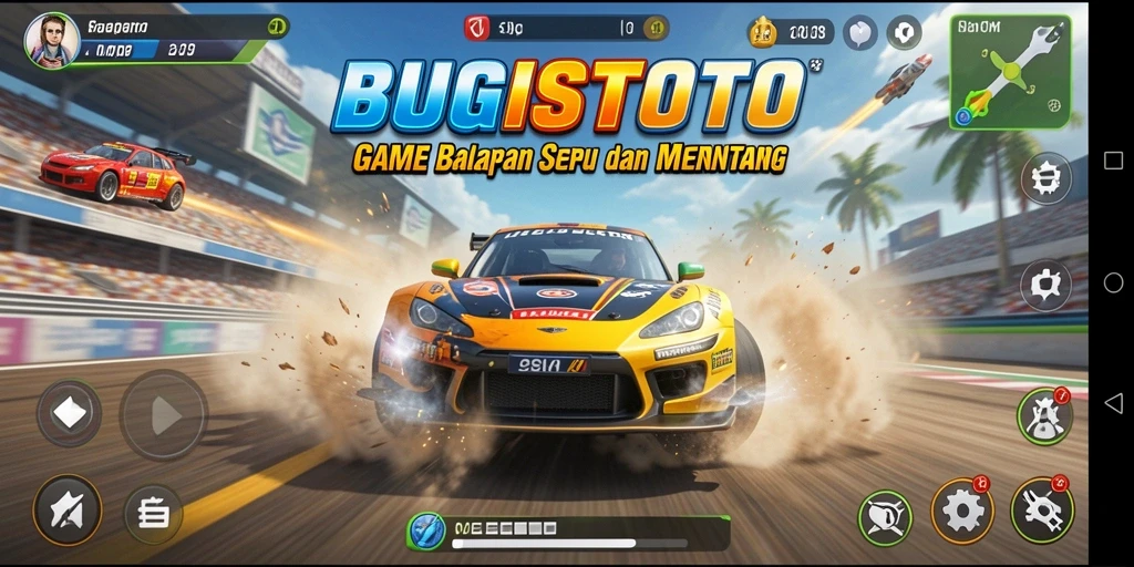 Tampilan gameplay BUGISTOTO yang mendebarkan dan penuh aksi.