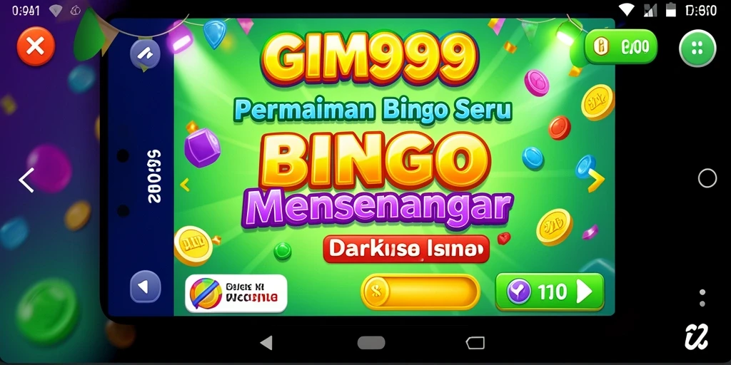 Gameplay seru dan interaktif dari GIM999 dalam permainan Bingo.