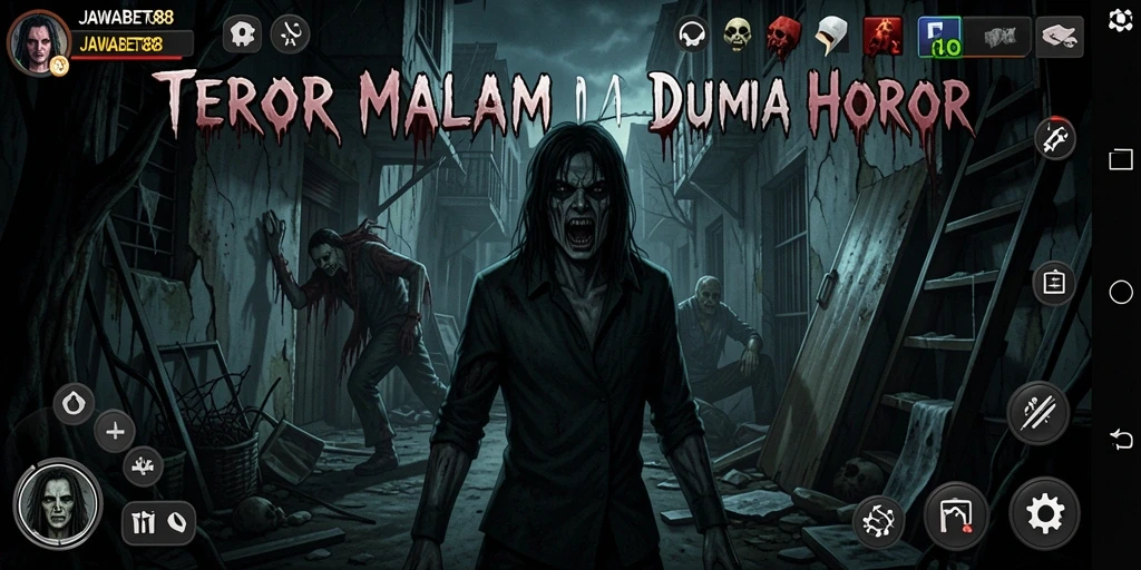 Screenshot menampilkan gameplay menegangkan dari JAWABET88.