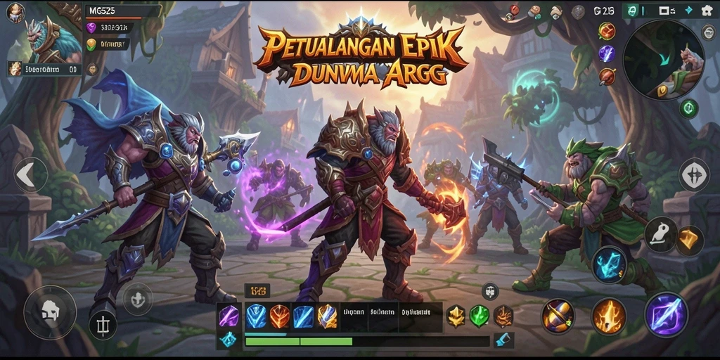 Tampilan gameplay MG525 dengan aksi seru dan grafis menakjubkan.