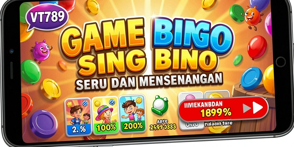 Tampilan screenshot VT789 dengan gameplay seru Bingo.